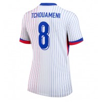 Francúzsko Aurelien Tchouameni #8 Vonkajší Ženy futbalový dres ME 2024 Krátky Rukáv